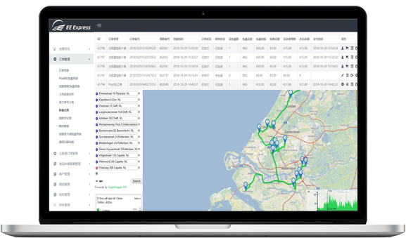 Transport Management System Pickup Route Planning